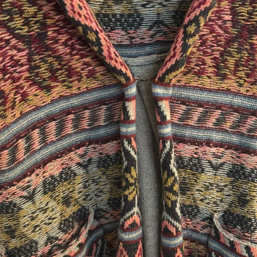 Free People Multicolor Patterned Cardigan - Picture 4 of 7